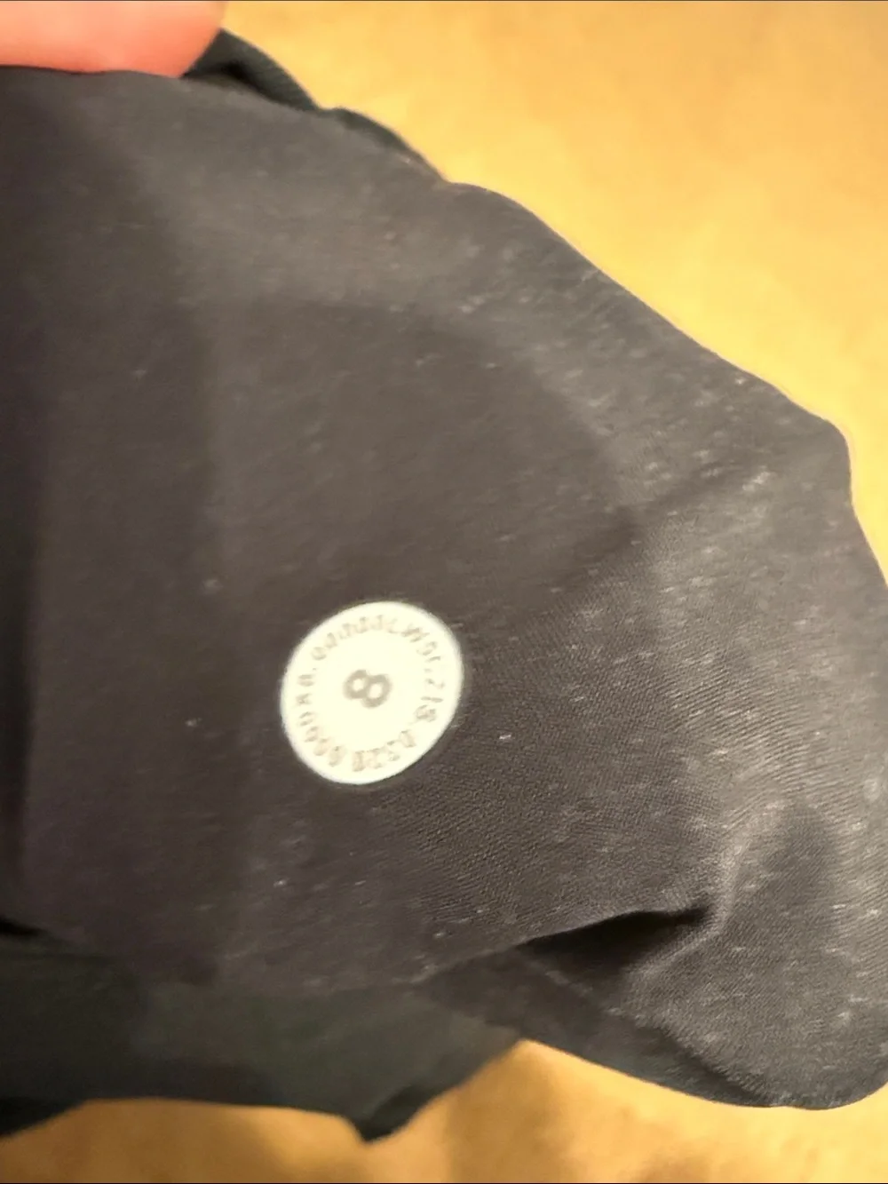 Lululemon Classic Black Straight-Leg Pants